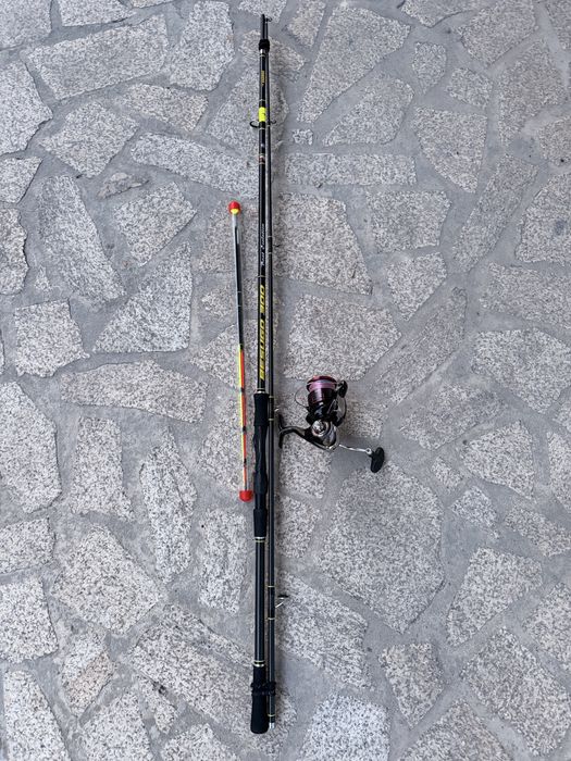 Cana e carreto pesca barco NOVO