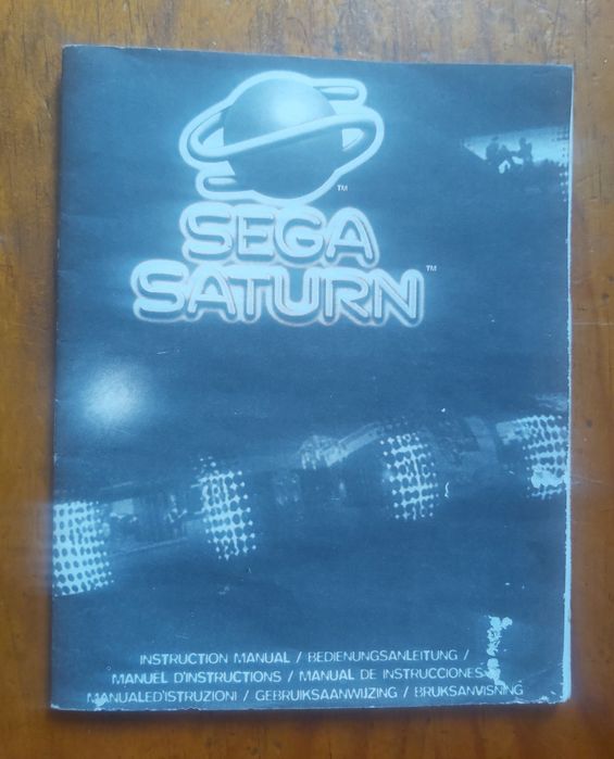 Sega Saturno Manual.