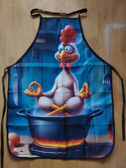 Кухонний фартух з куркою