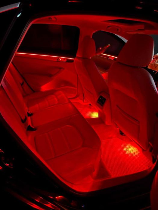 Ambient RGB подсветка салона для авто с установкой ! Любое авто !