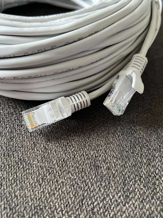 Кабель для підключення до інтернету CAT 5Е 30м ,Патчкорд,LAN кабель,
