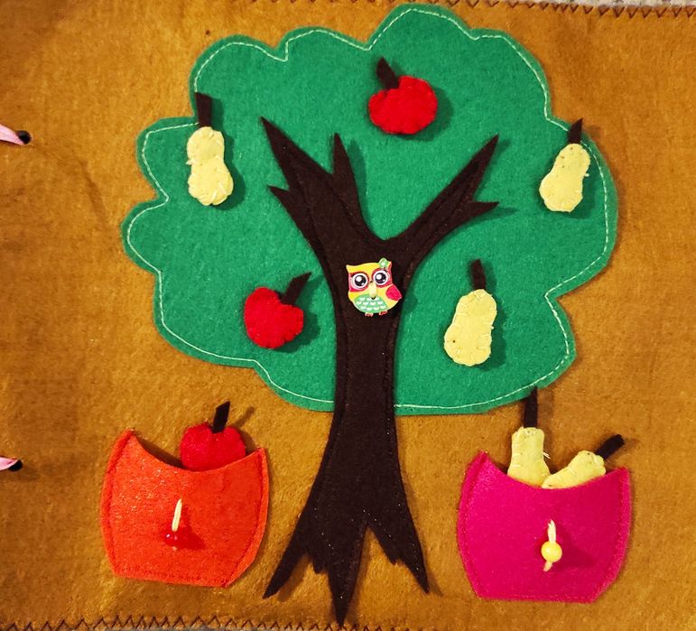 Książeczka sensoryczna hand made