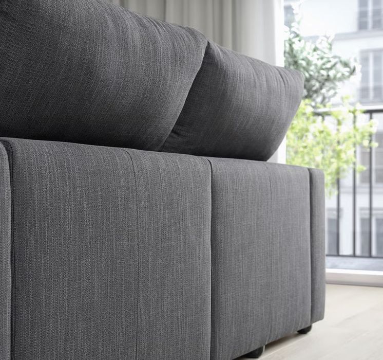 Sofá 3 lugares c/chaise longue