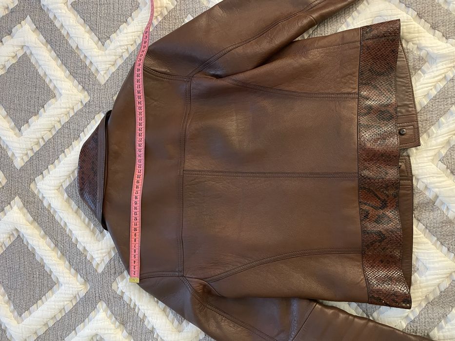 Куртка кожанная женская