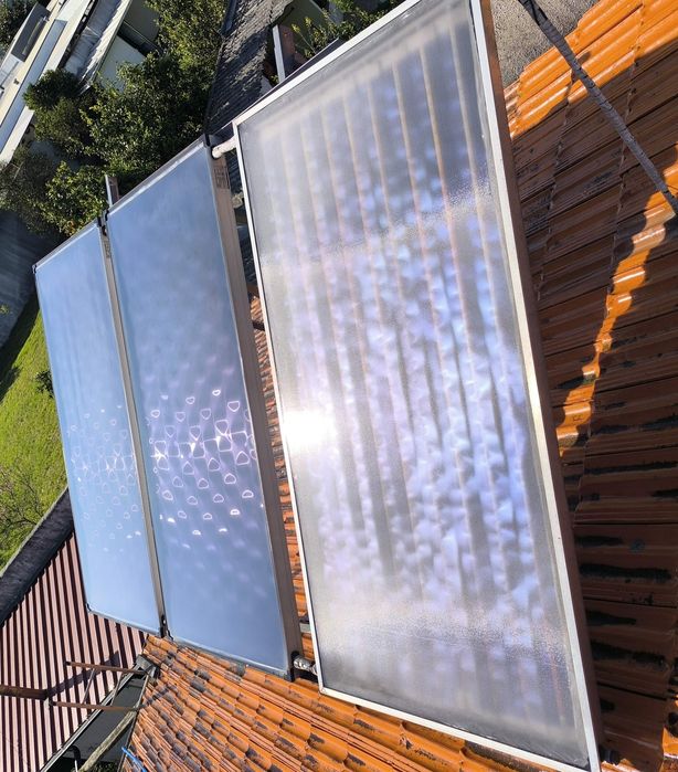 Painéis solares térmicos