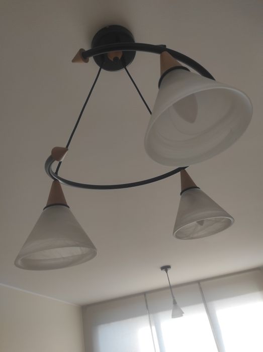Dois candeeiros sala jantar e estar