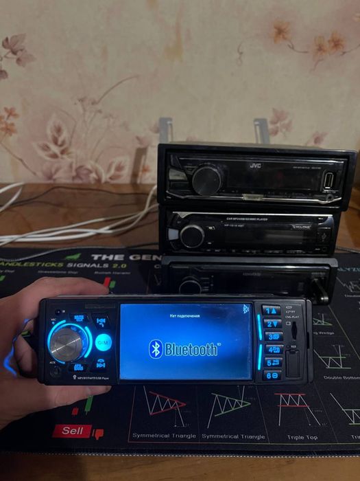 Автомагнитолы Kenwood, Pioneer, JVC, Sony в отличном состоянии