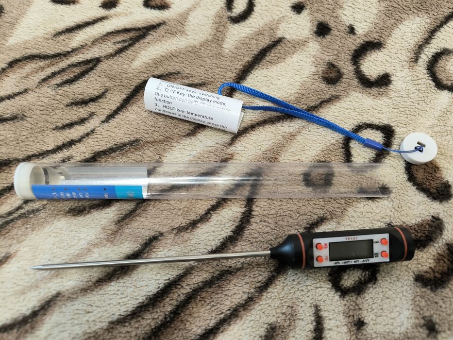 Цифровой кулинарный термометр для измерения температуры блюд,мяса,воды