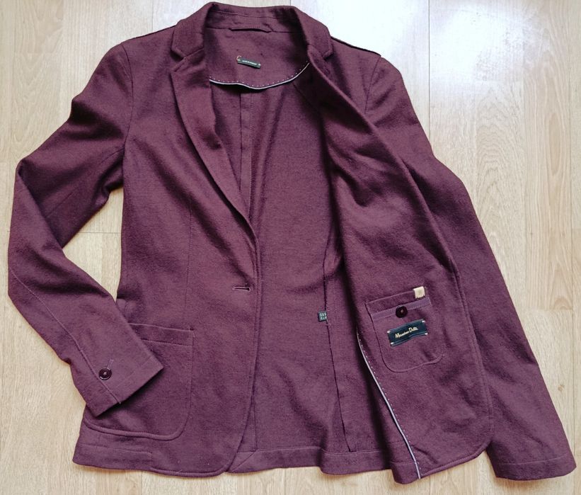 Идеальный пиджак Massimo Dutti (100% шерсть), xs