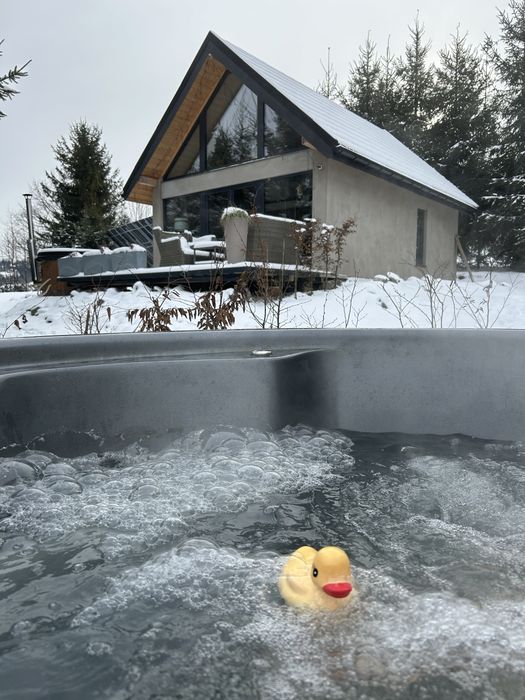 Istebna noclegi . Domki w górach z balią