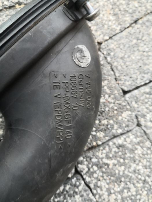 Rura dolotowa powietrza BMW x5 e53 3.0d 218KM M57 306d2 e60 e61