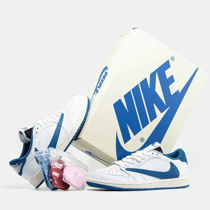 Кросівки Nike Air Jorgan 1 Low x Travis Scott x Fragment 36-45