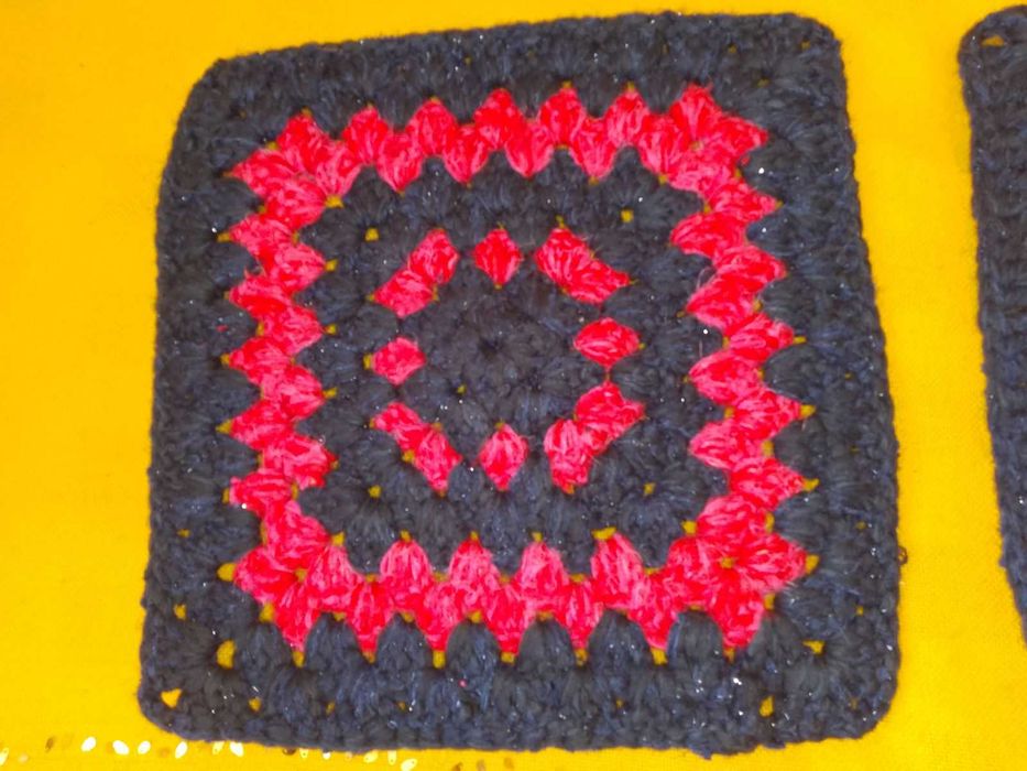 вязані чохли на табуретки