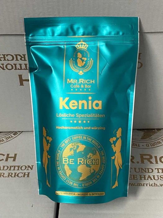Растворимый кофе Mr.Rich "Kenia" (Кения). 170гр.