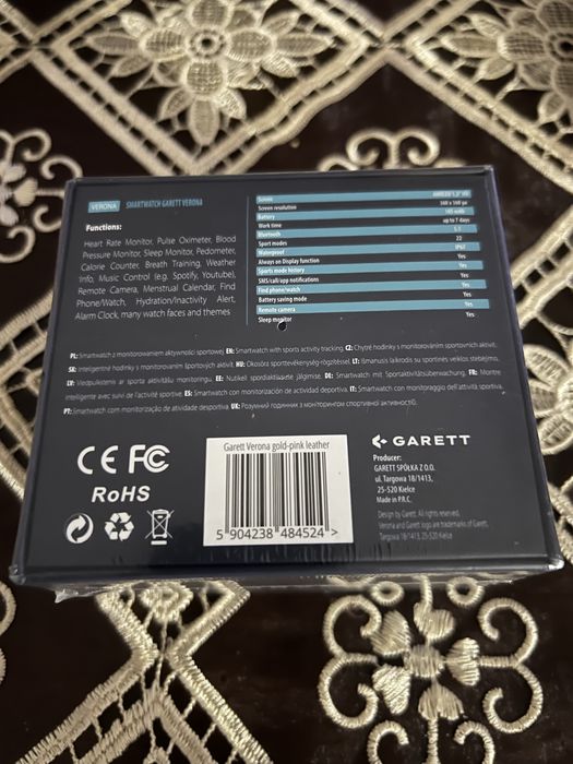 Smartwatch zegarek Garett Verona