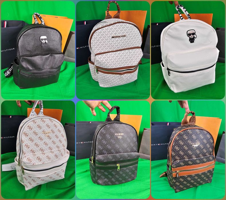 Plecak Guess duzy nowy logowany monogram Michael Kors premium