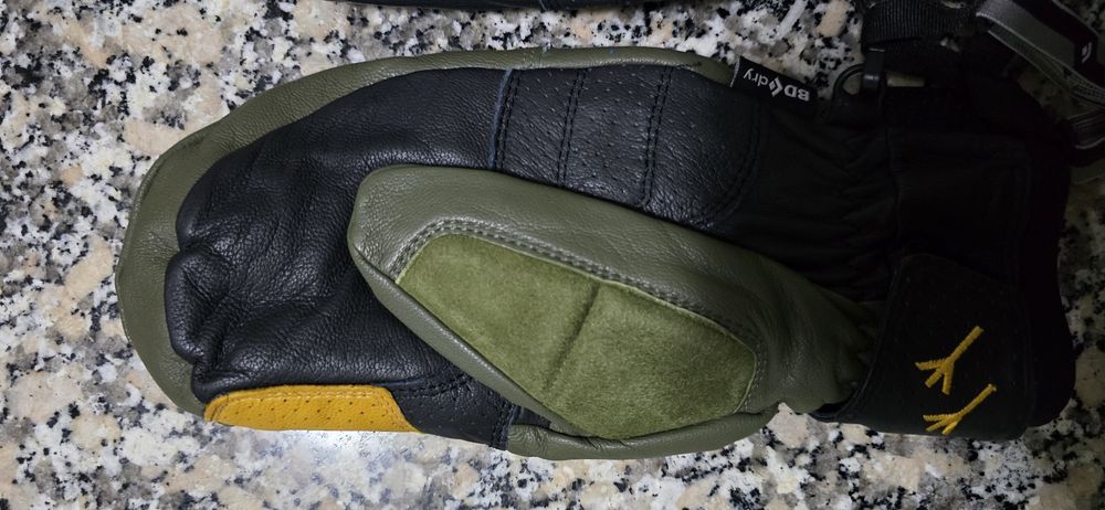 Luvas Ski / Snowboard Black Diamond Spark Johnny Olive Green