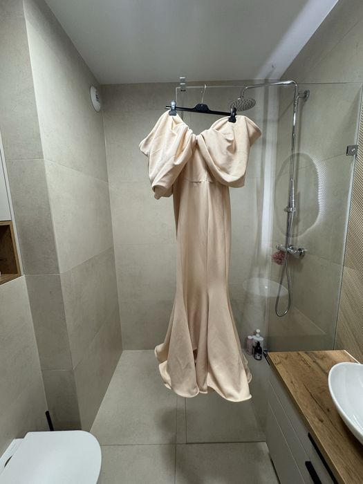 Sukienka maxi rybka ASOS xs