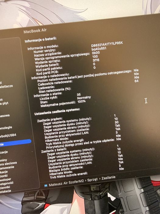 Macbook Air 15 M2 256/8 Komplet, Stan Idealny