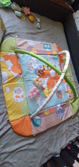 Коврик манеж , коврик с дугами