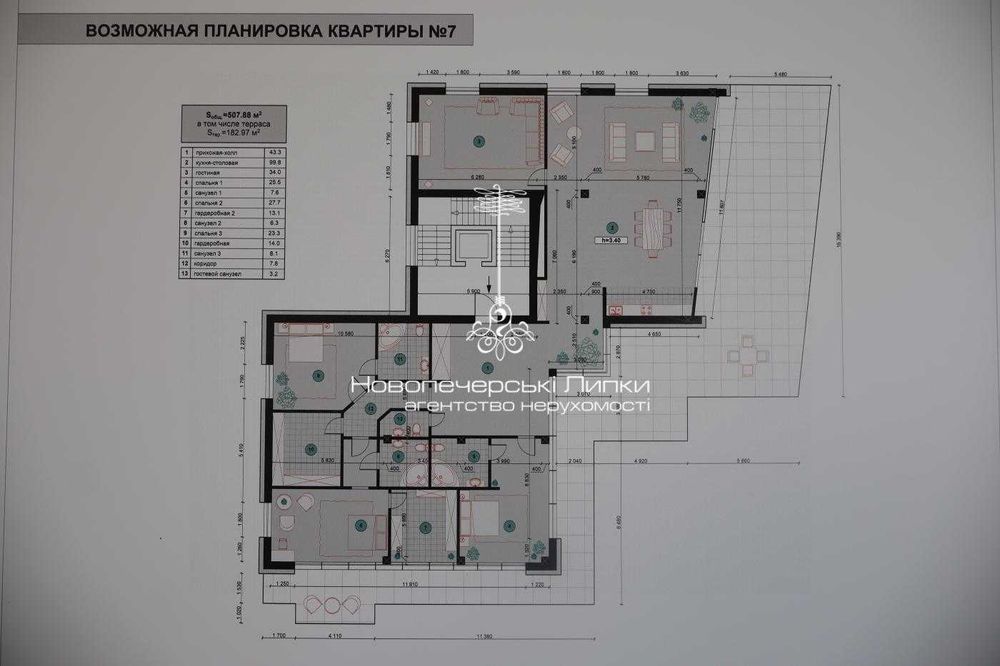 Продаж унікального пентхаусу без рем. вул. Ломаківська  508м2 Печерськ