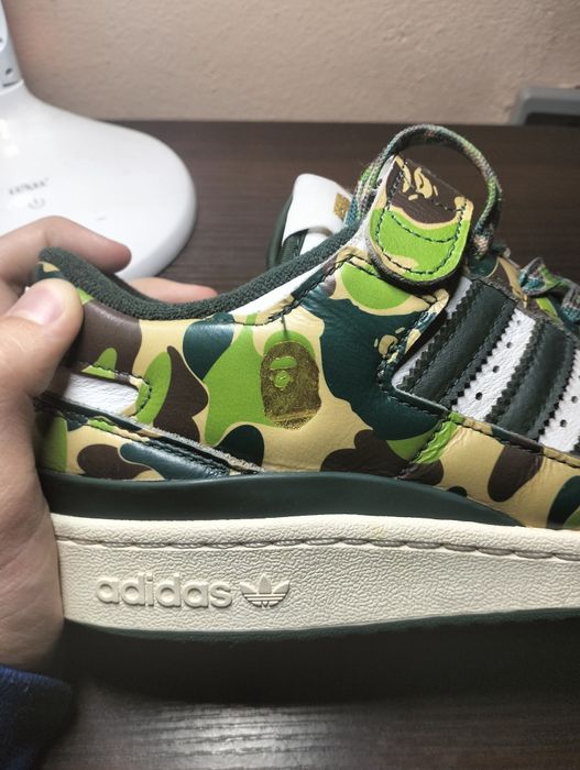 Кросівки bape x adidas forum 84 low