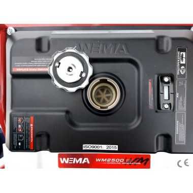 Weima WM2500B генератор бензиновий (2,5 кВт, ручний запуск, 1 фаза)