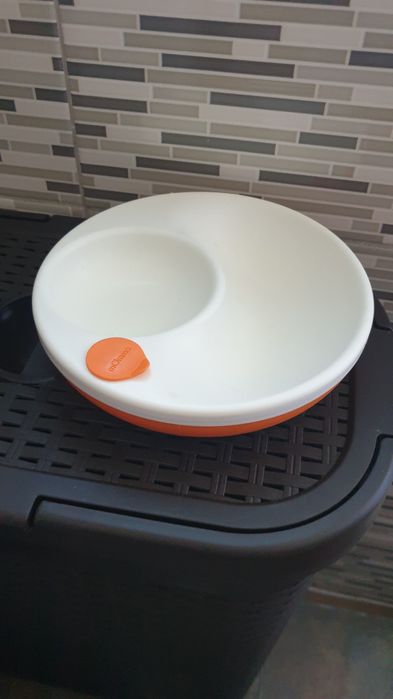 Prato termo para manter a temperatura dos alimentos