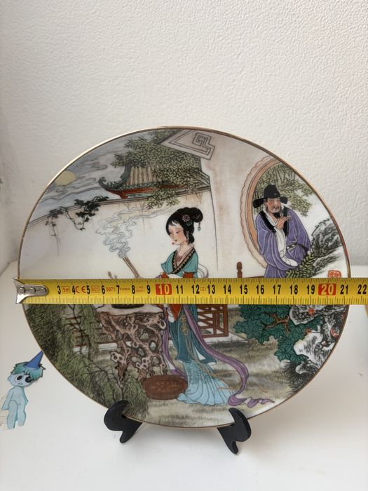 Prato de porcelana chines antiga