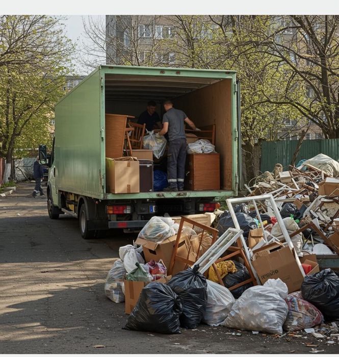 Вивіз сміття Вінниця зіл бус камаз газелька вантажники