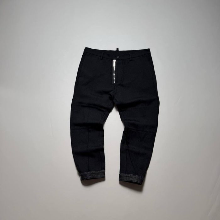 Spodnie Dsquared2 – Wool Blend, Cropped Tailored, Made in Italy