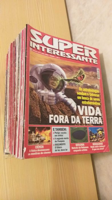 Lote de 43 revistas Super Interessante