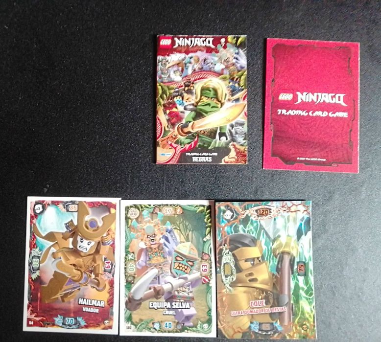 Cartas Fantasy Riders e outras.