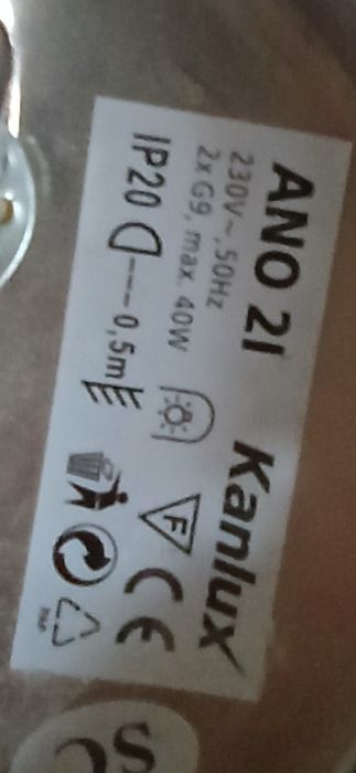 Lampa halogenowa sufitowa