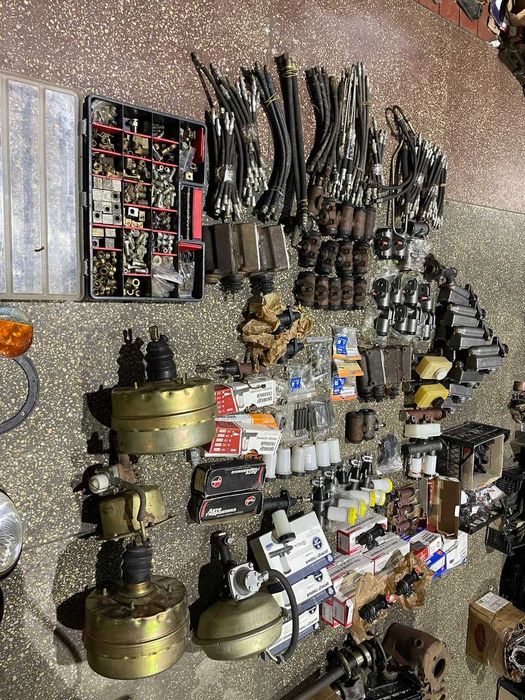 Запчастини тормозної системи, зчеплення Газ 53, Газ 66, Газ 3307, Уаз