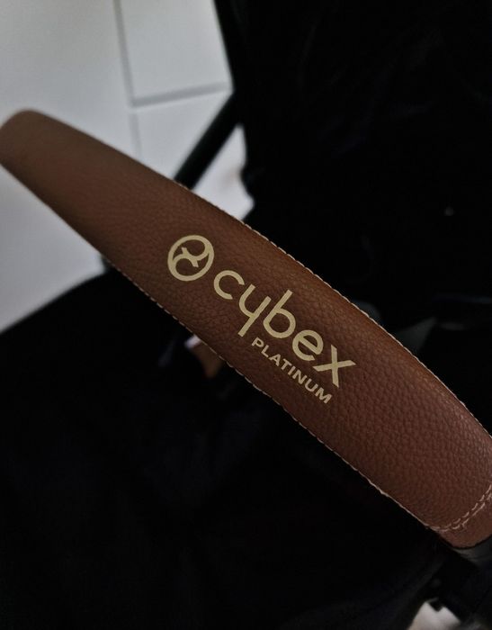 Cybex Mios na ramie chrome z brązową rączką
