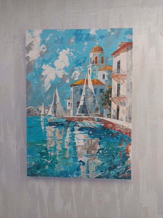 Картина  акрилом