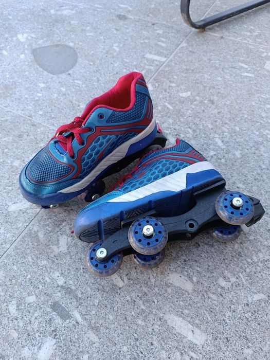Patins que se transformam em sapatilhas  n° 31