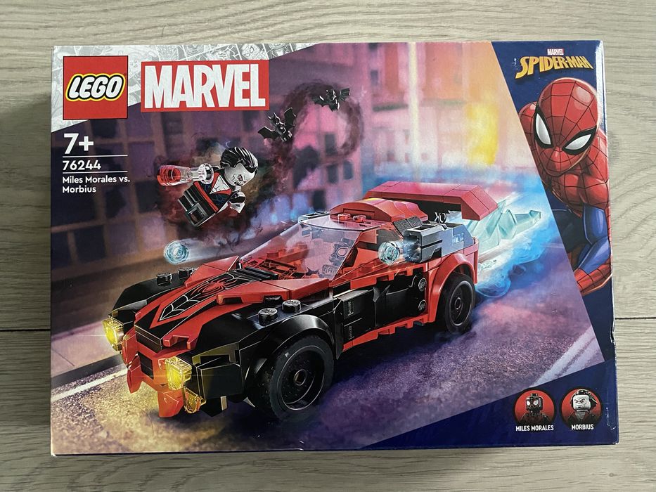 Nowe LEGO 76244 Miles Morales kontra Morbius