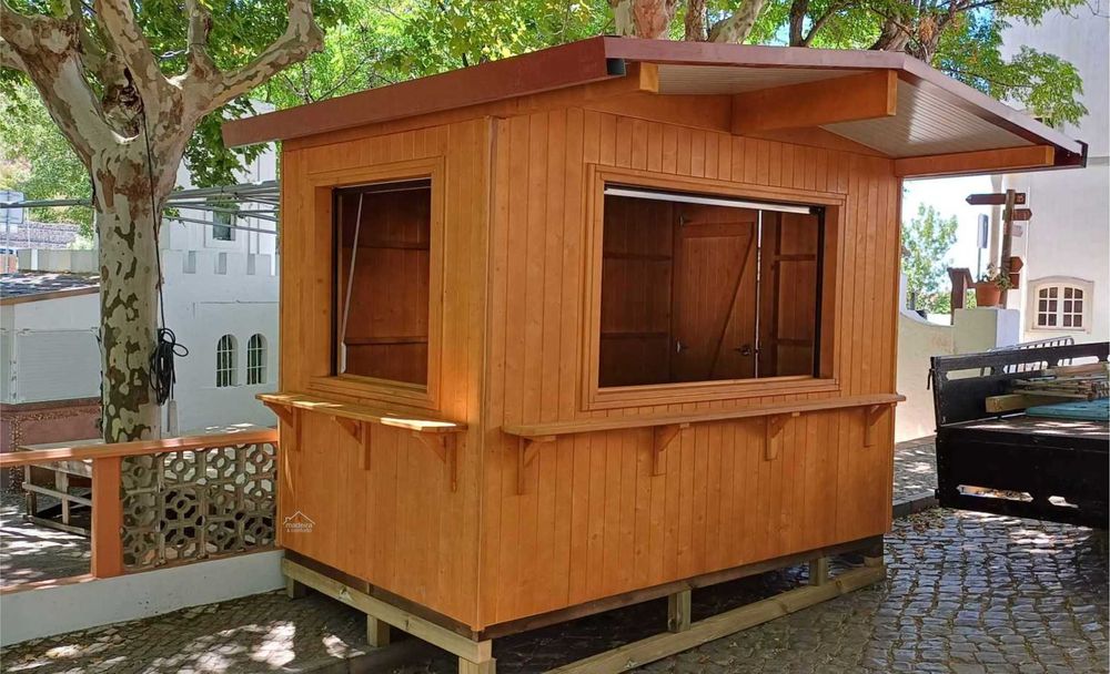 quiosque de madeira - Madeira&Conforto - qsq.14