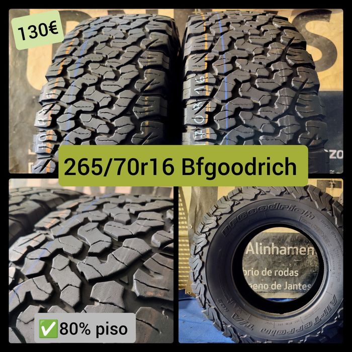 Pneus ocasião 235/70r16 245/70r16 245/75r16 265/70r16