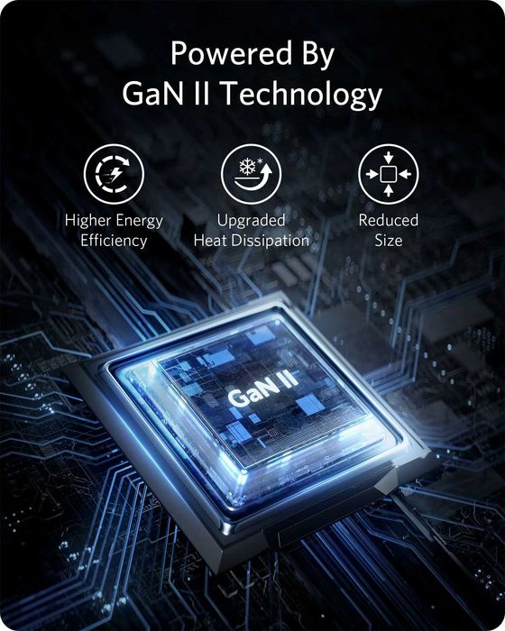 Зарядний пристрій ANKER 735 CHARGER 65W PowerPort III (A2667)