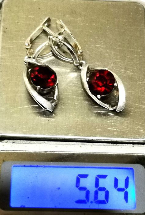 Серьги серебро СССР