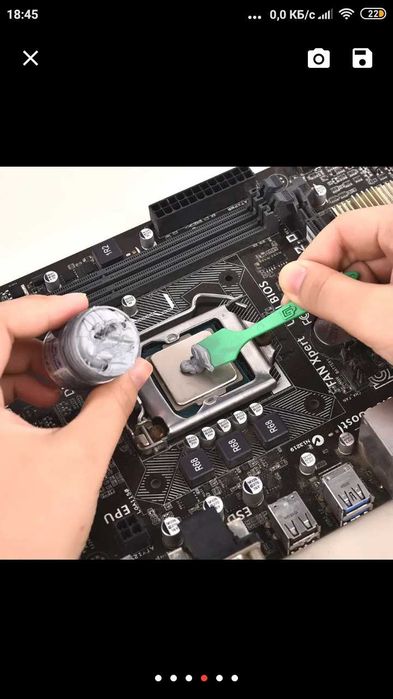 Тепло проводщая смазка GD900.