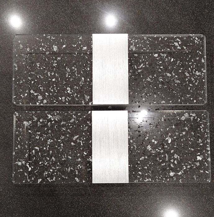 Nowoczesne Kinkiety LED (2 szt.) – Efekt Bąbelków – 3 Barwy Światła
