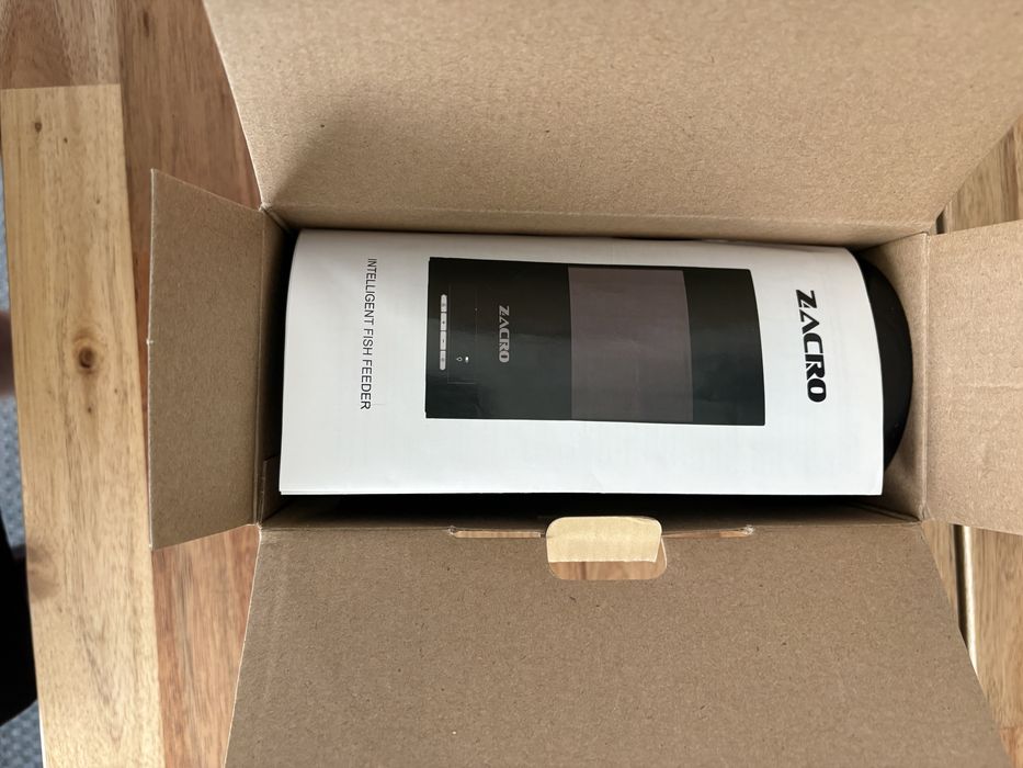 Alimentador automatico para peixes