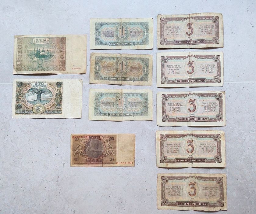 Banknoty cała kolekcja