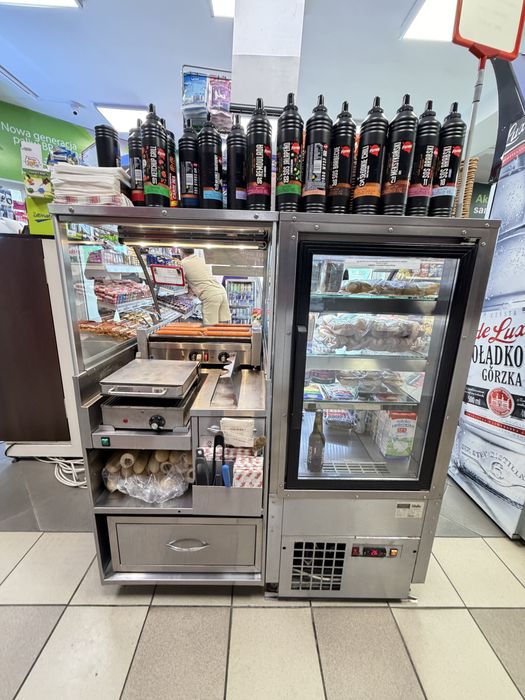 MODUŁ do hot dogów witryna chłodnicza stacja paliw