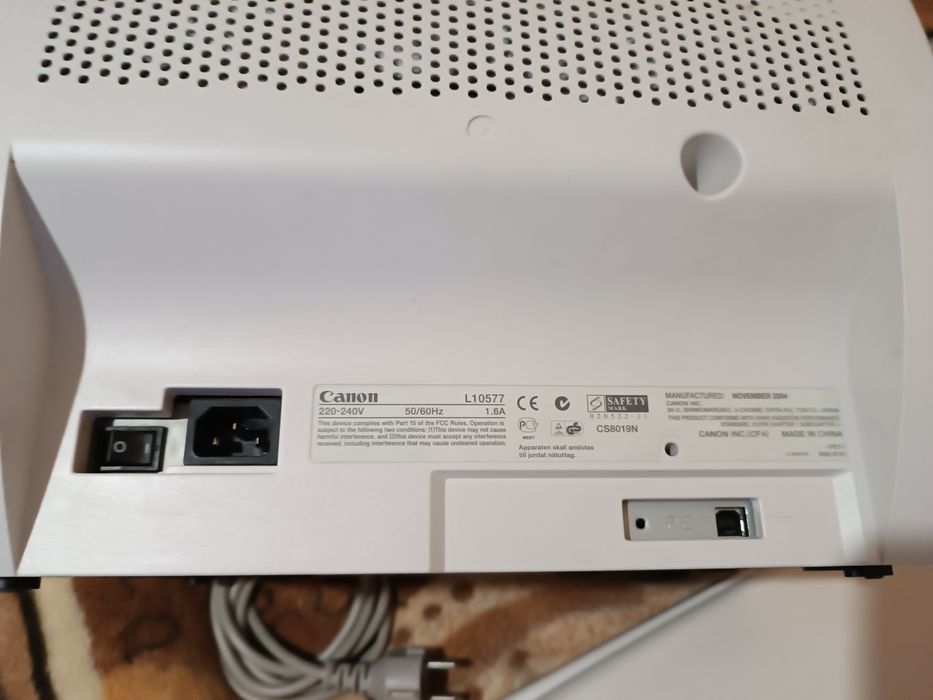 Принтер Canon і сканер Mustek