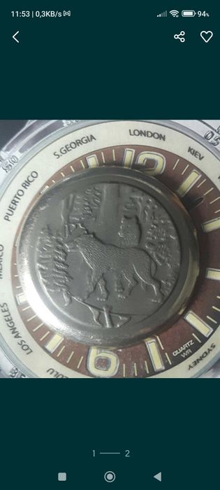 Tylny dekiel do zegarka Mołnia